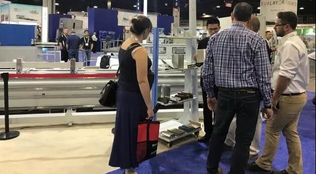 派克機器參加展會